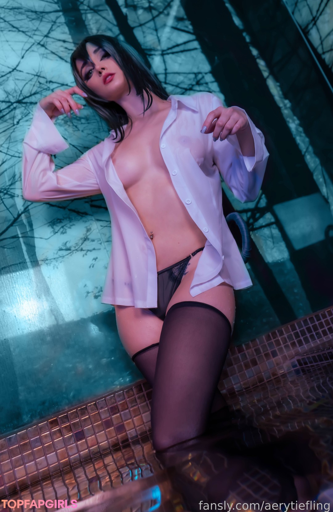 Foto desnuda filtrada de OnlyFans de Aery Tiefling #99