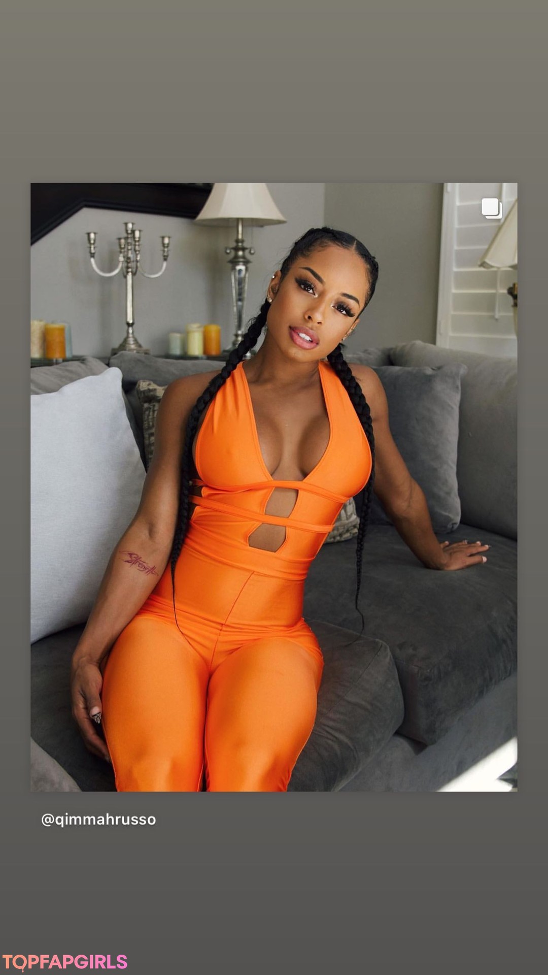 Foto desnuda filtrada de OnlyFans de Qimmah Russo #624