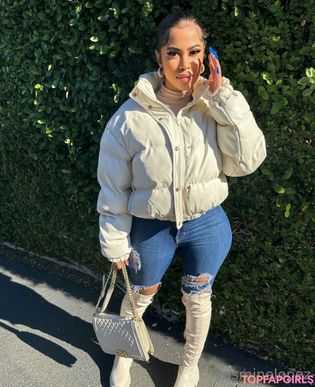 Foto desnuda filtrada de OnlyFans de Yasmine Lopez #345