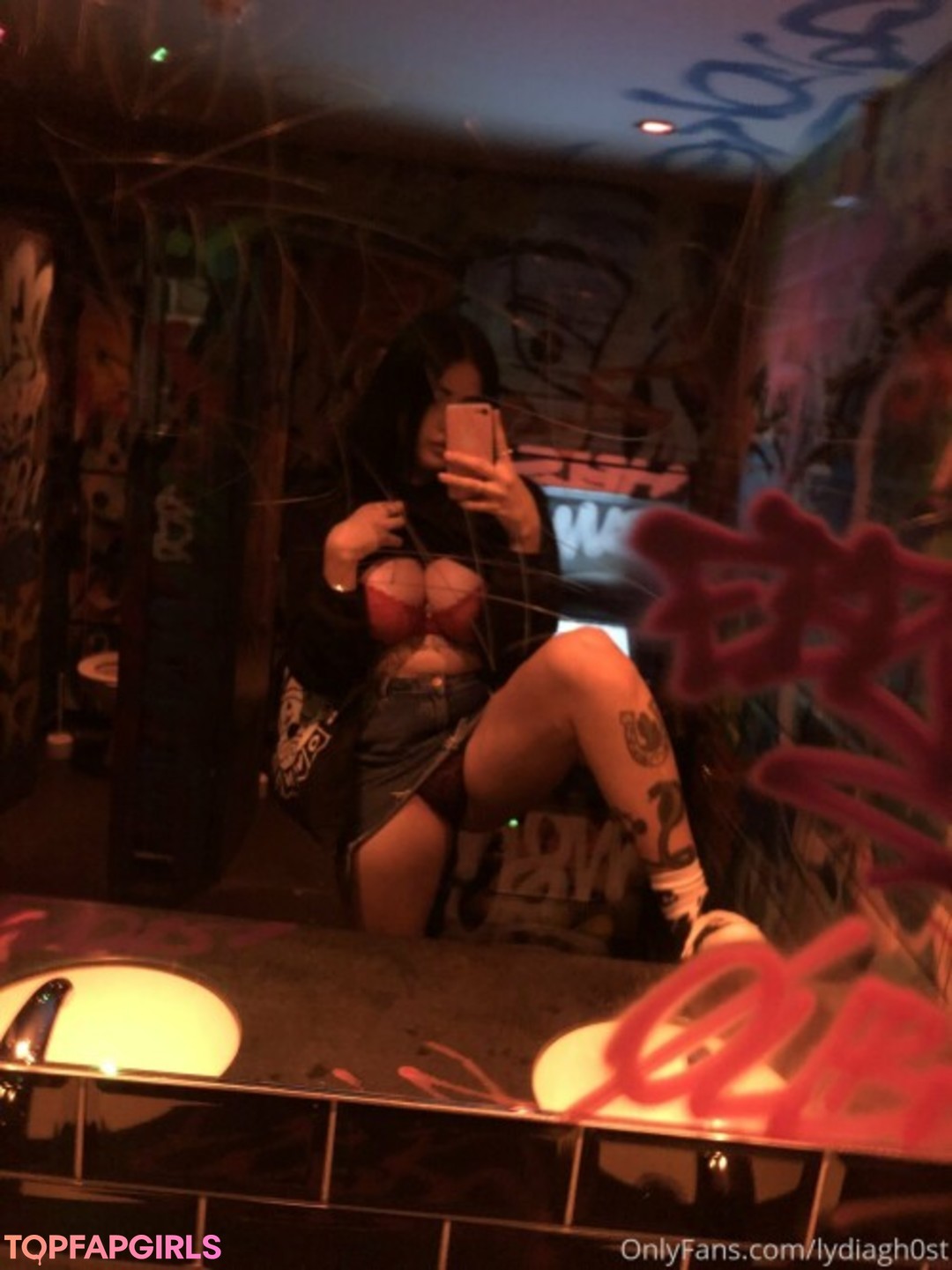 Foto desnuda filtrada de OnlyFans de Lydia Ghost #156