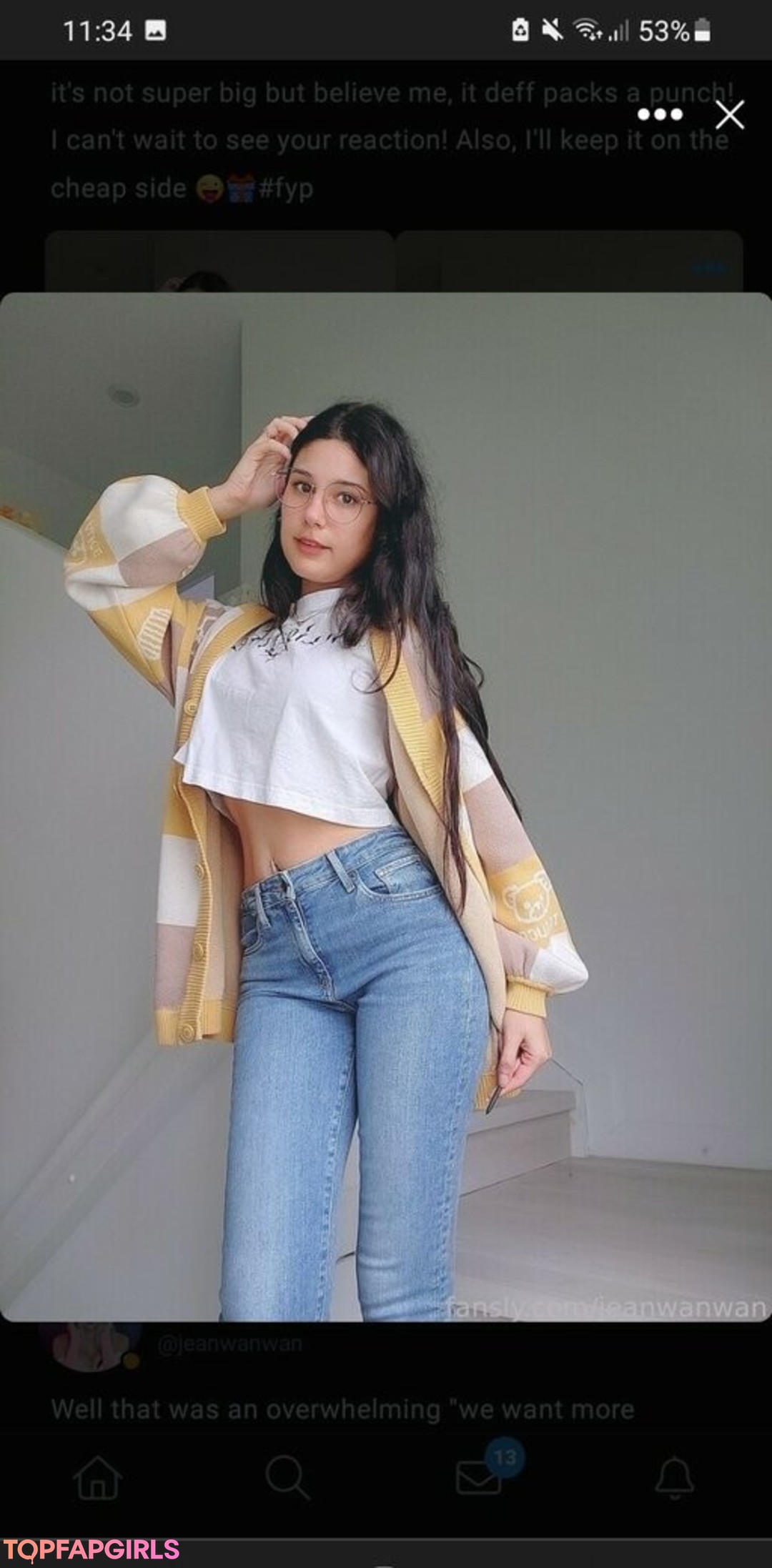 Foto desnuda filtrada de OnlyFans de Jeanwanwan #2164