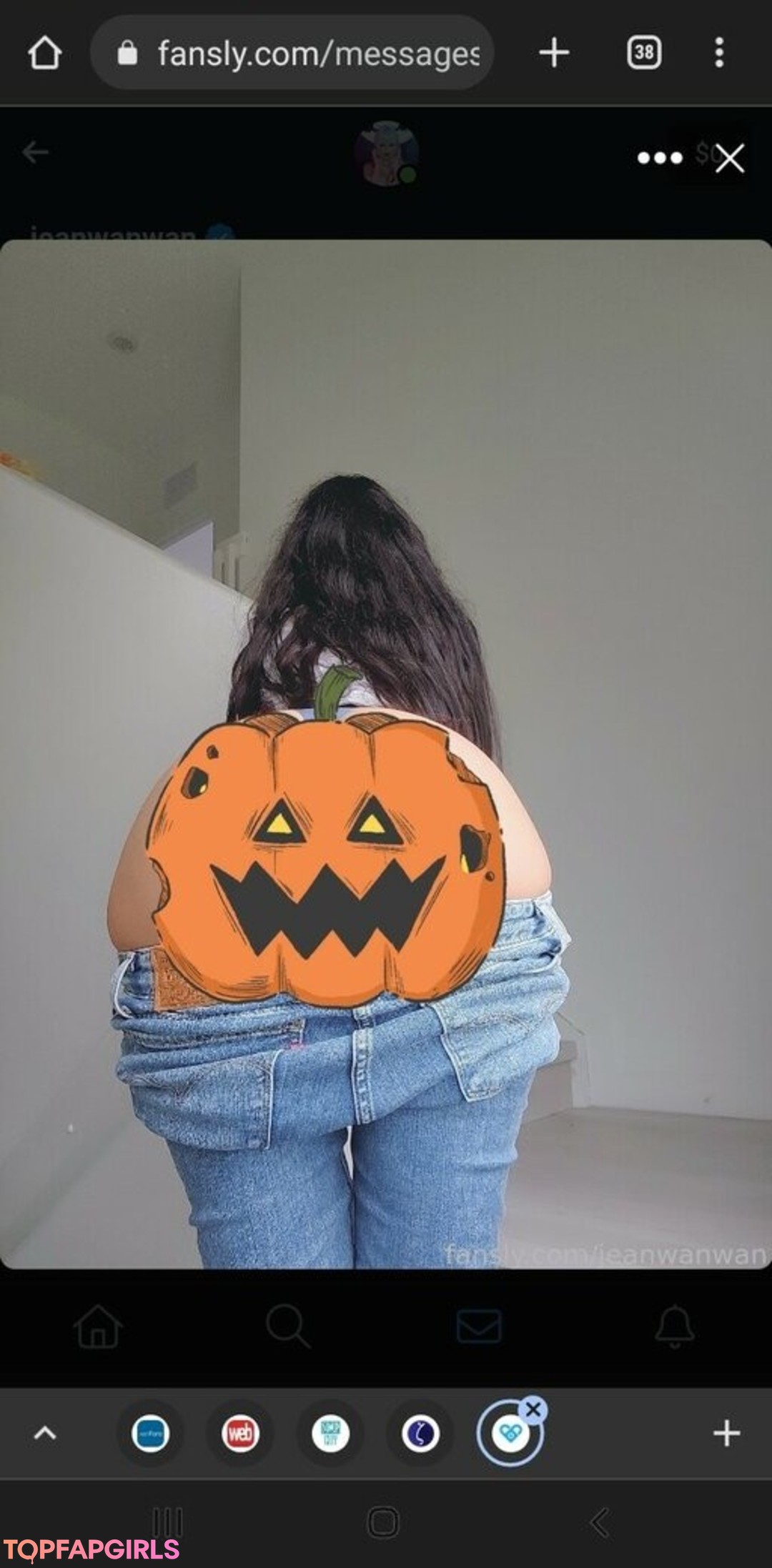 Foto desnuda filtrada de OnlyFans de Jeanwanwan #2482