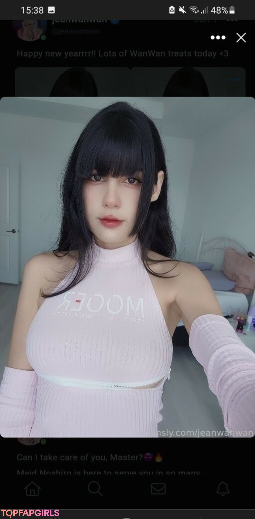 Foto desnuda filtrada de OnlyFans de Jeanwanwan #2512