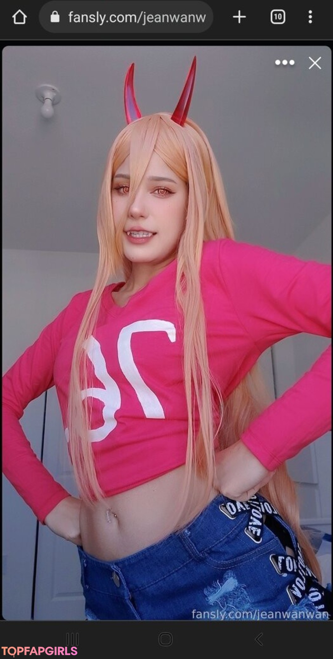 Foto desnuda filtrada de OnlyFans de Jeanwanwan #3055