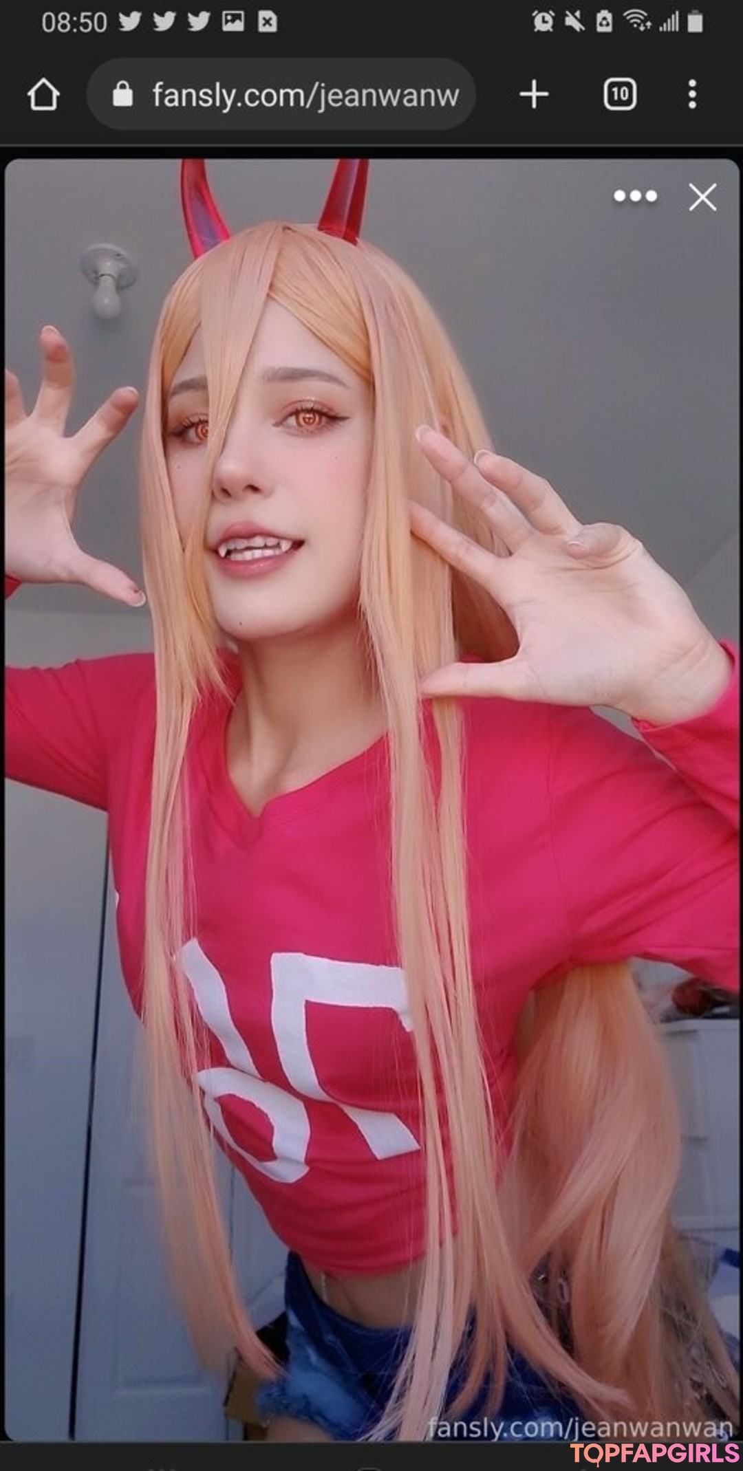 Foto desnuda filtrada de OnlyFans de Jeanwanwan #3056