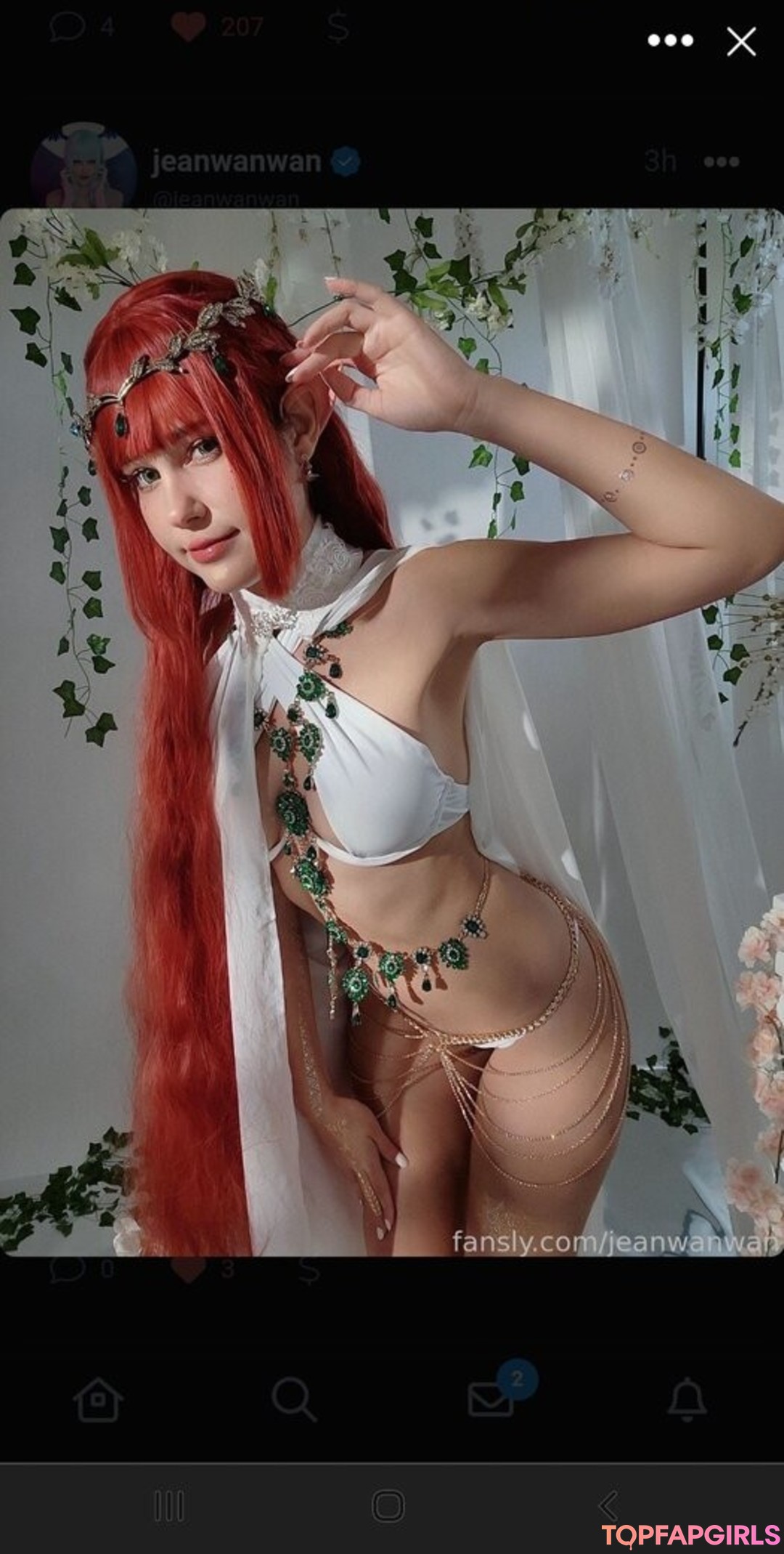 Foto desnuda filtrada de OnlyFans de Jeanwanwan #3255