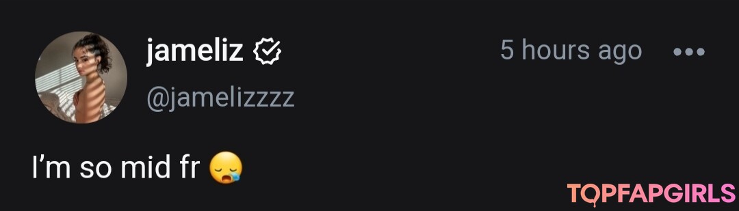 Foto desnuda filtrada de OnlyFans de Jameliz #390