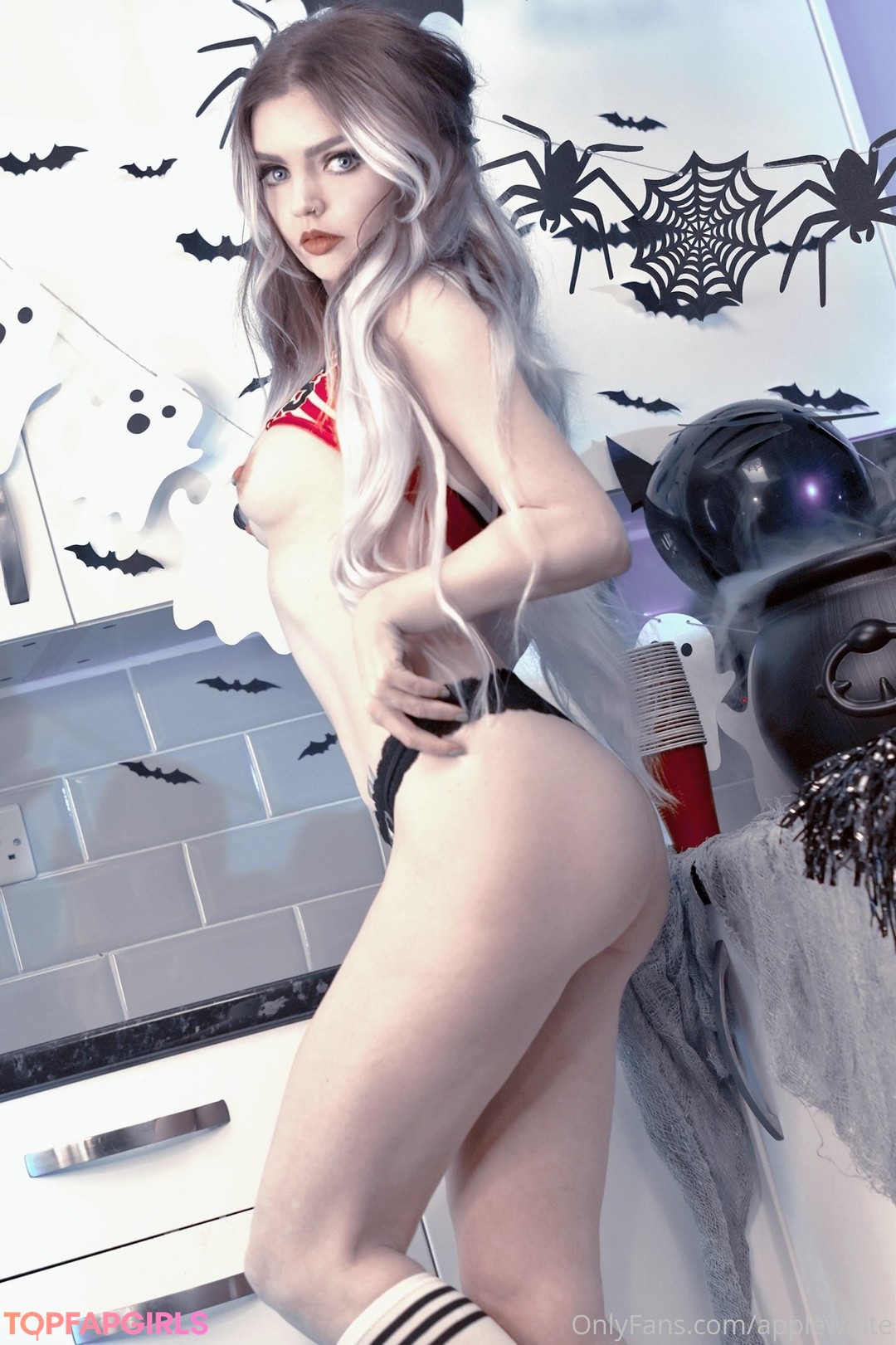 Foto desnuda filtrada de OnlyFans de Applewhite #5