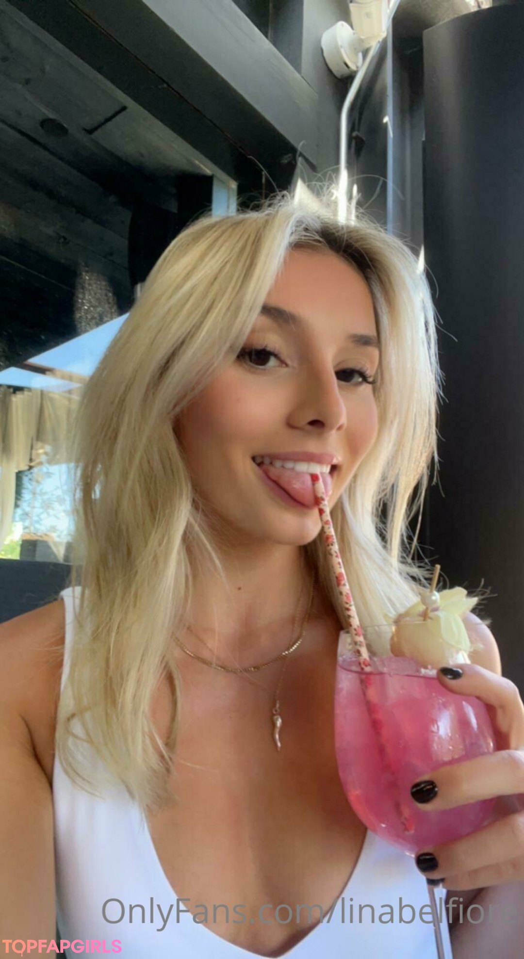 Foto desnuda filtrada de OnlyFans de Lina Belfiore #614