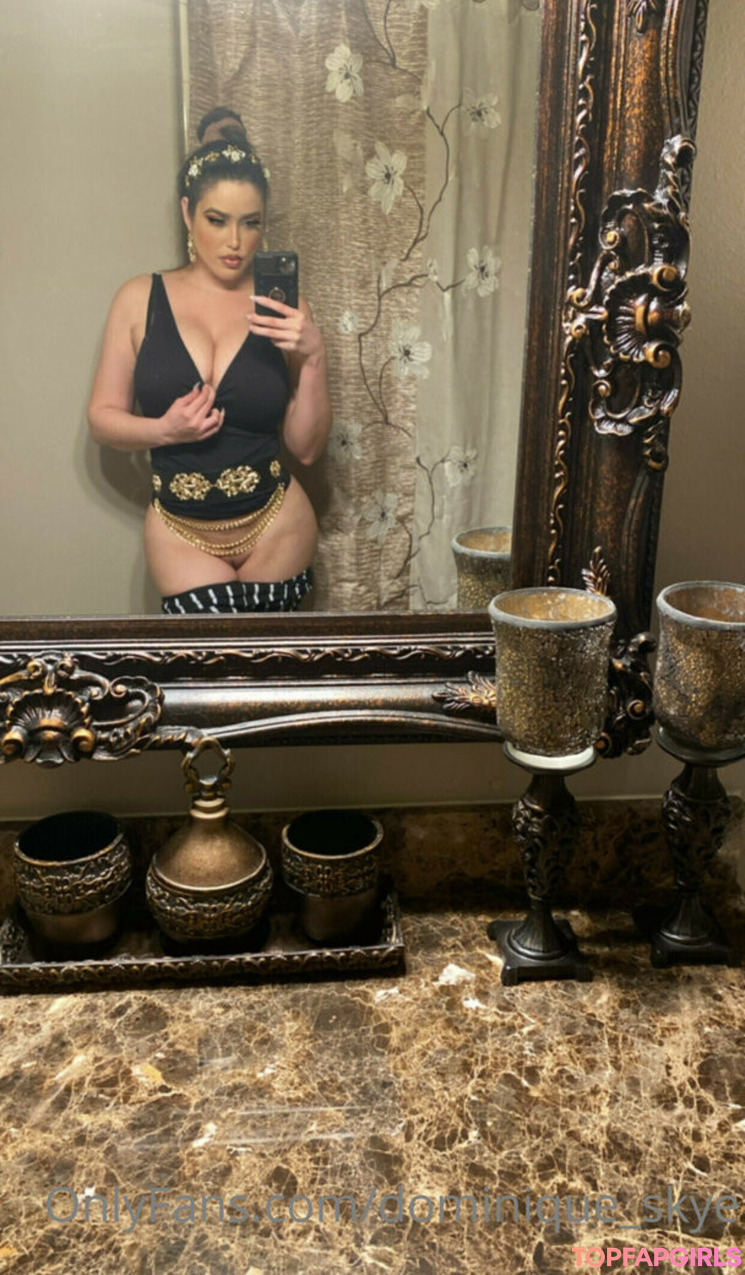 Foto desnuda filtrada de OnlyFans de Dominique Skye #145