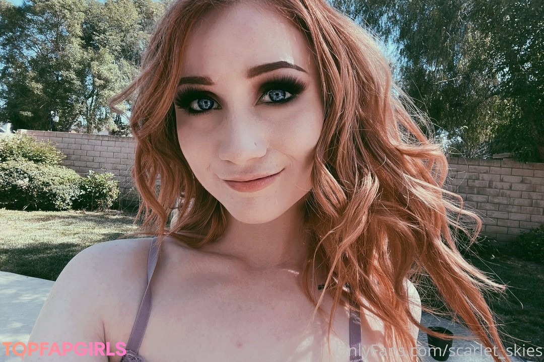 Foto desnuda filtrada de OnlyFans de Scarlet Skies #125