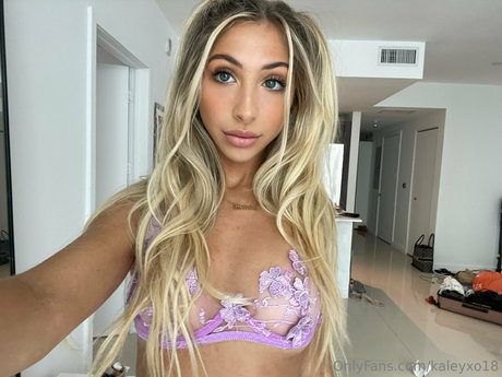 Foto desnuda filtrada de OnlyFans de Kaleyxo18