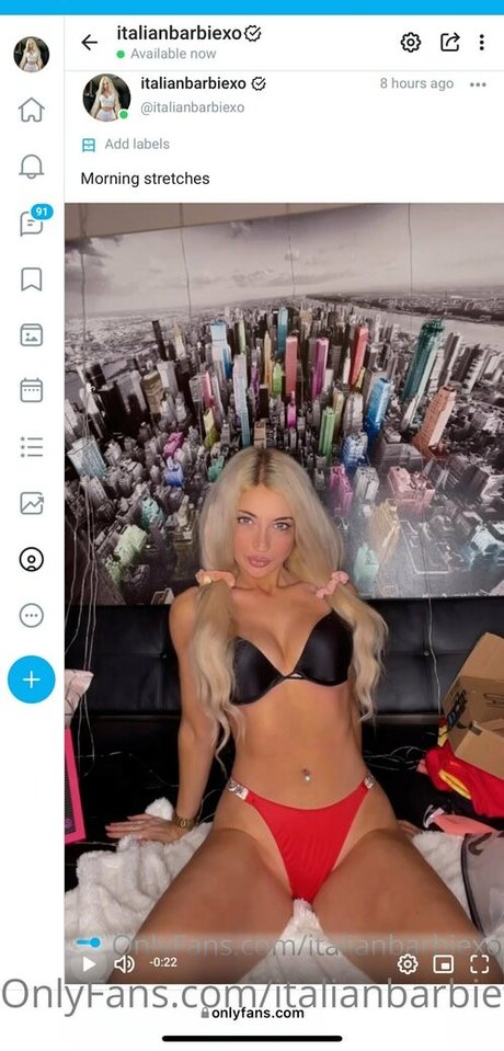 Foto desnuda filtrada de OnlyFans de Sicilydollfree