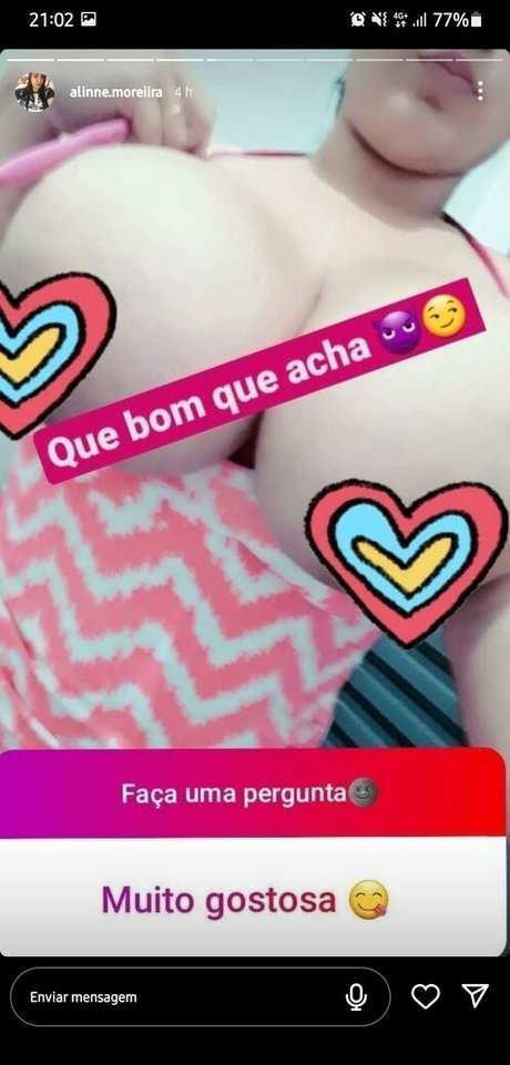 Foto desnuda filtrada de OnlyFans de Aline Moreira