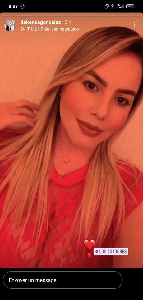 Foto desnuda filtrada de OnlyFans de Dakenza Gonzalez