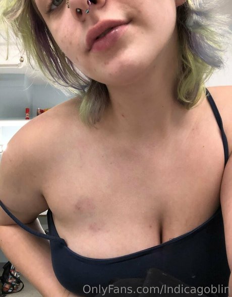 Foto desnuda filtrada de OnlyFans de Lndicagoblin