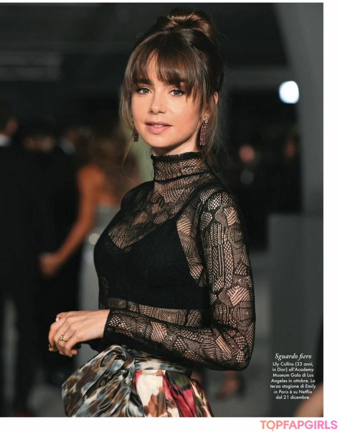 Foto desnuda filtrada de OnlyFans de Lily Collins #52 Foto desnuda filtrada de OnlyFans de Lily Collins #52