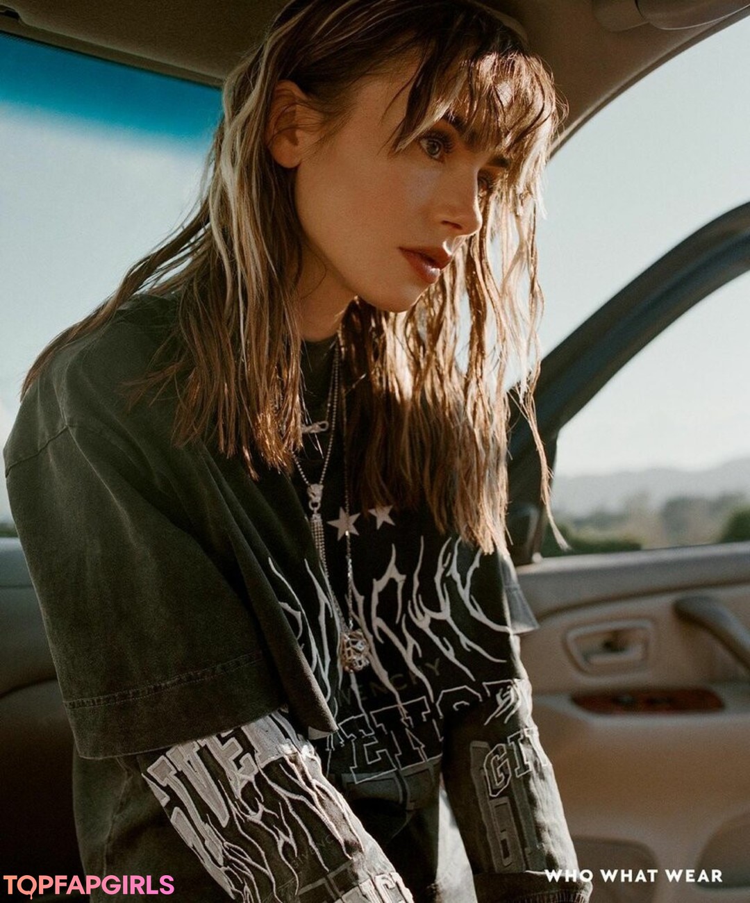 Foto desnuda filtrada de OnlyFans de Lily Collins #65 Foto desnuda filtrada de OnlyFans de Lily Collins #65