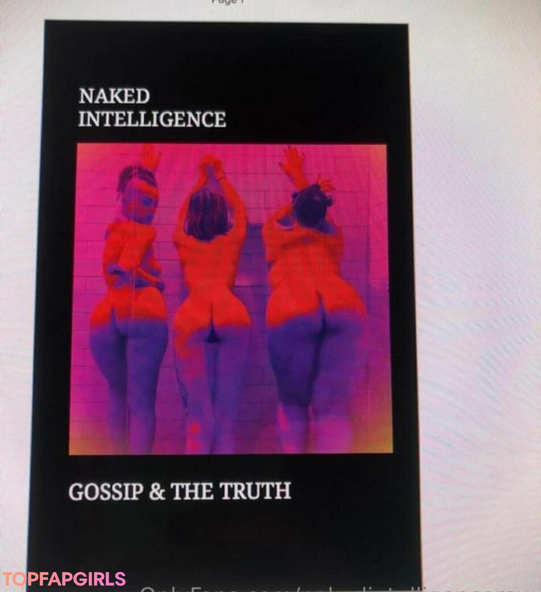 Foto desnuda filtrada de OnlyFans de Nakedintelligenceraw #45 Foto desnuda filtrada de OnlyFans de Nakedintelligenceraw #45