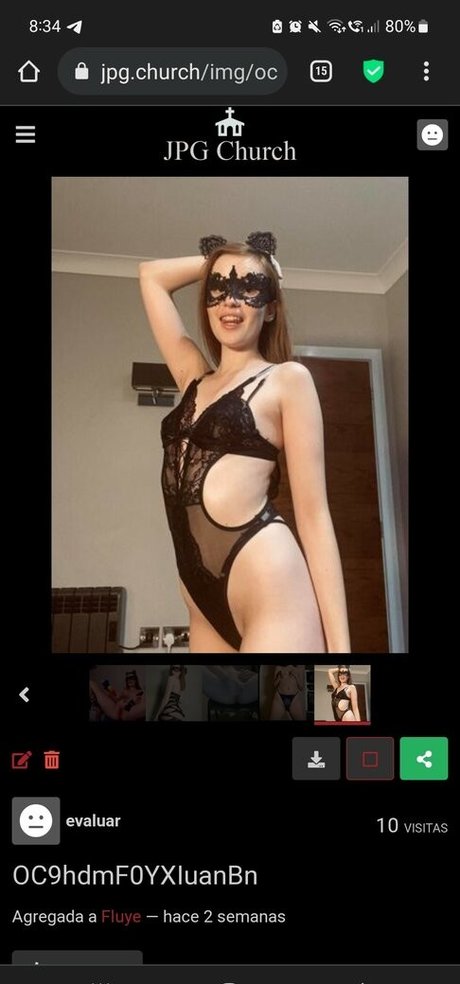 Foto desnuda filtrada de OnlyFans de Flutteredeyes