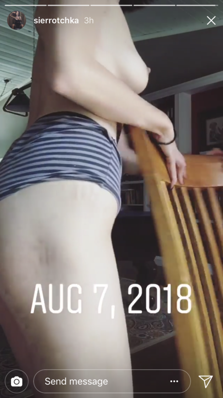 Foto desnuda filtrada de OnlyFans de Sierra Blue