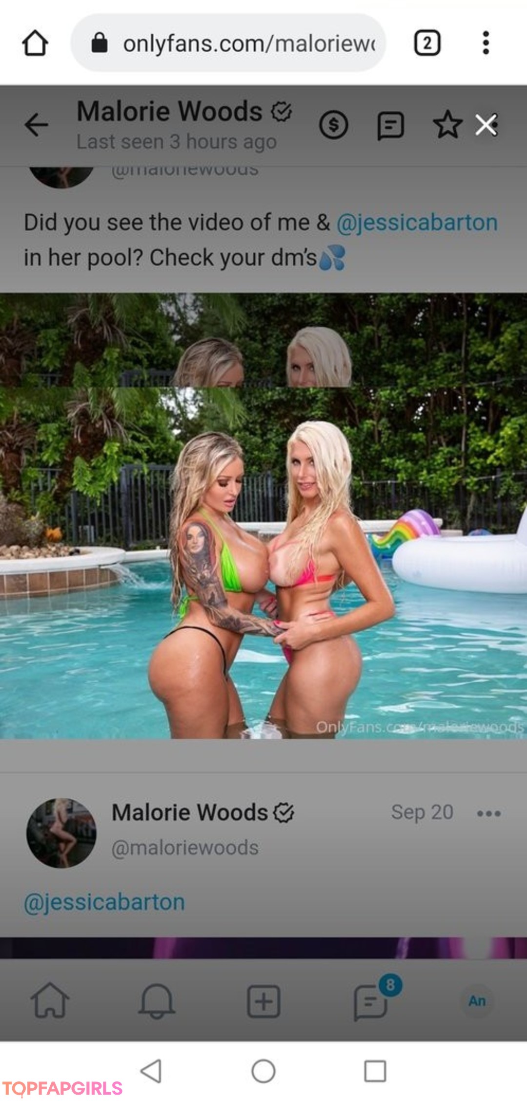 Foto desnuda filtrada de OnlyFans de Malorie Woods #11 Foto desnuda filtrada de OnlyFans de Malorie Woods #11