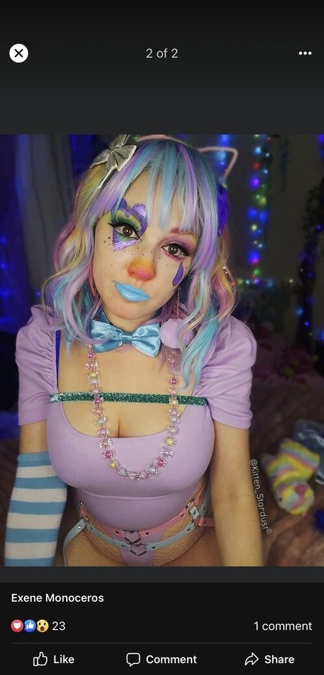 Foto desnuda filtrada de OnlyFans de Kittenstardust