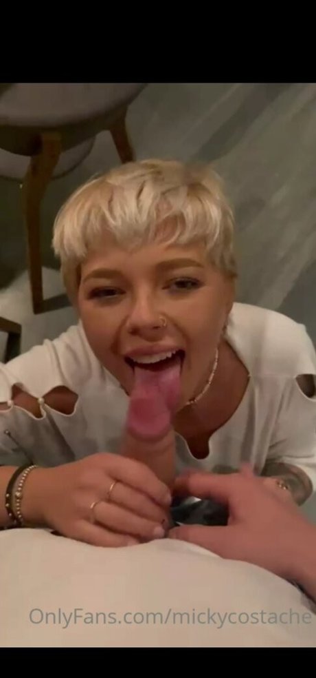 Foto desnuda filtrada de OnlyFans de Micky Costache