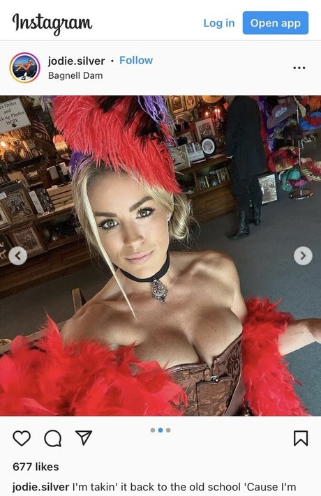 Foto desnuda filtrada de OnlyFans de Jodie Silver