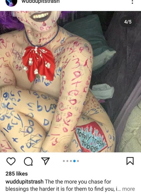 Foto desnuda filtrada de OnlyFans de Tottallytrashed
