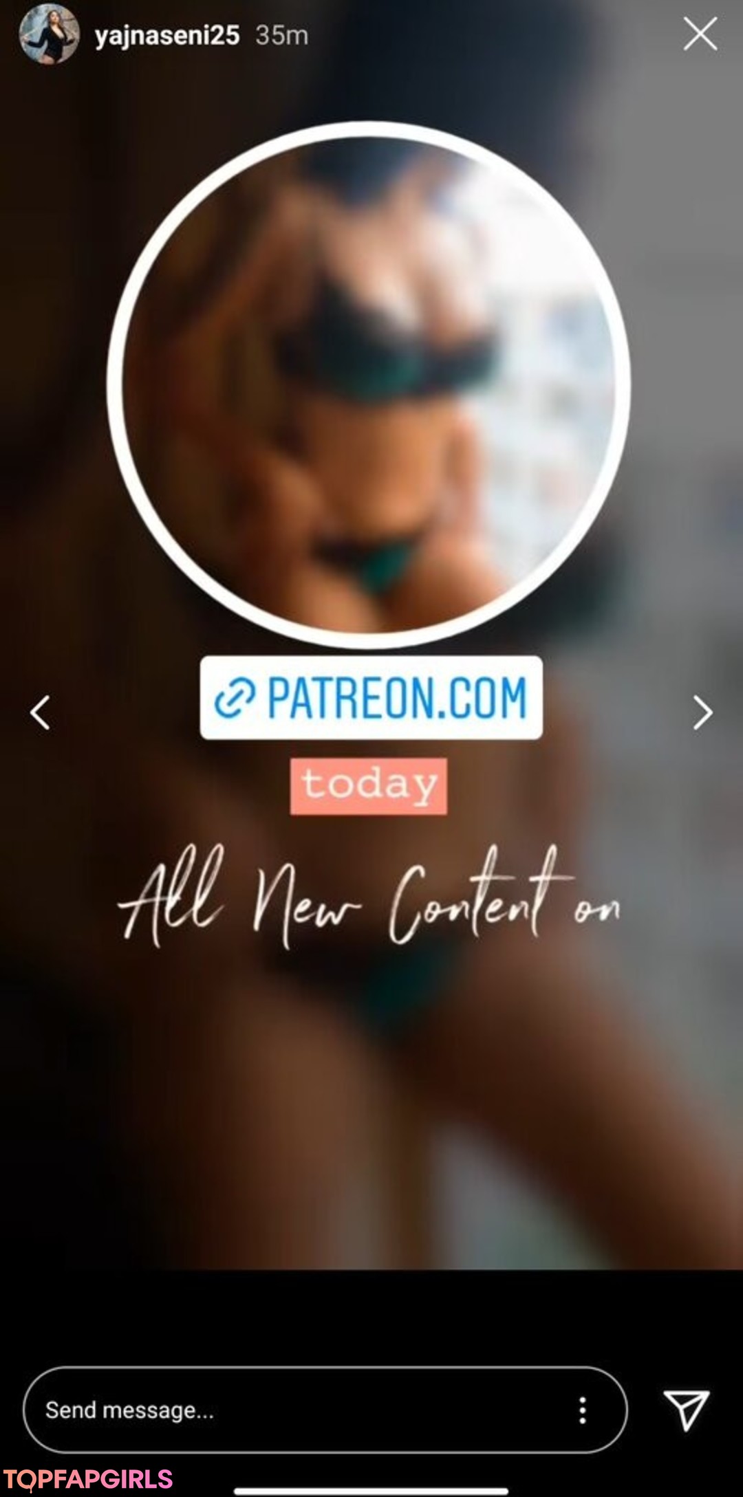 Foto desnuda filtrada de OnlyFans de Yajnaseni #1243