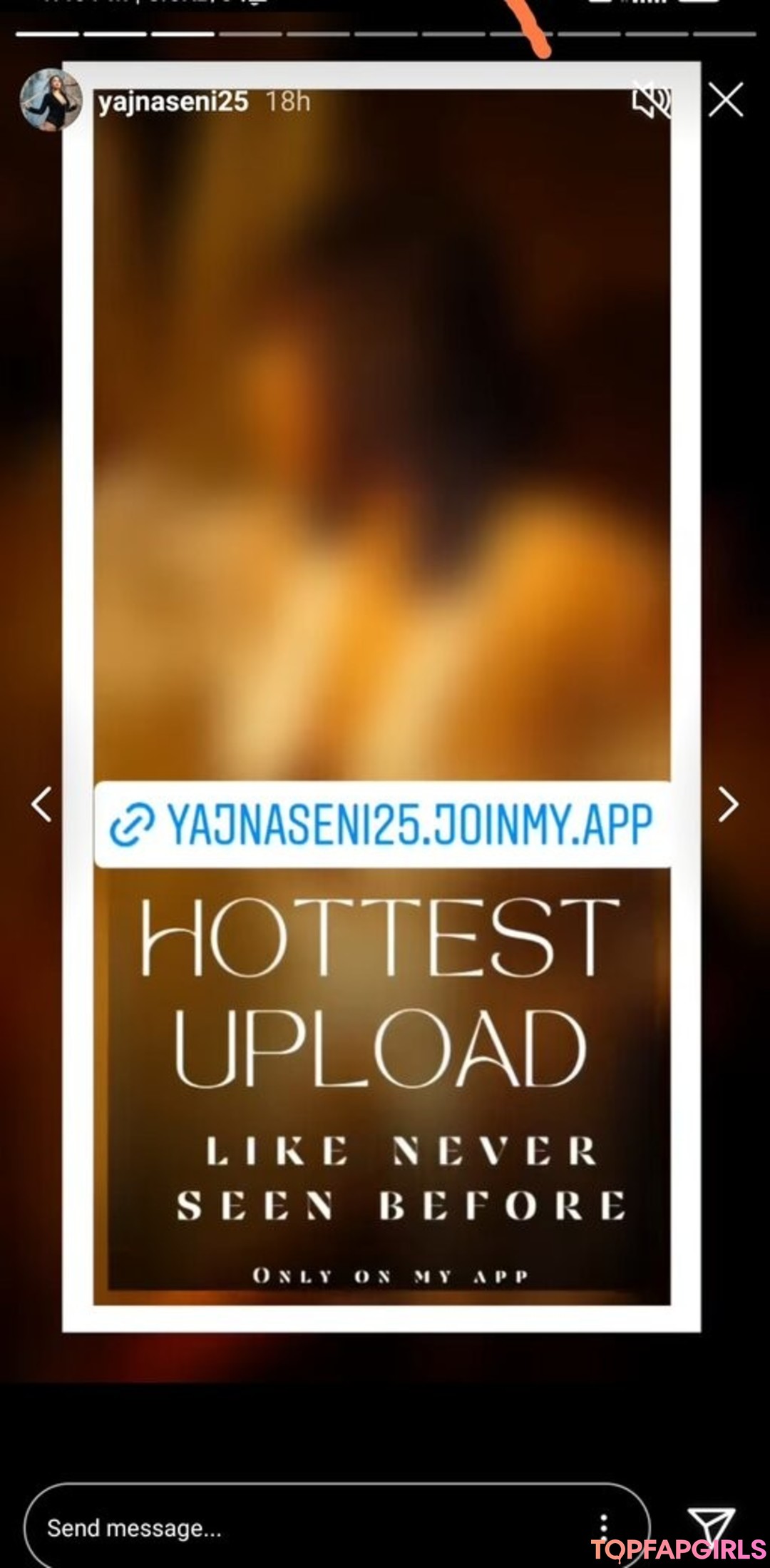 Foto desnuda filtrada de OnlyFans de Yajnaseni #1308