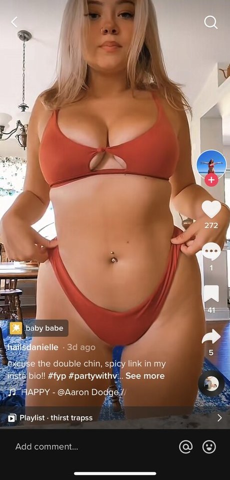 Foto desnuda filtrada de OnlyFans de Hailsdanielle