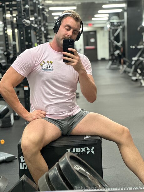 Foto desnuda filtrada de OnlyFans de Macho Man