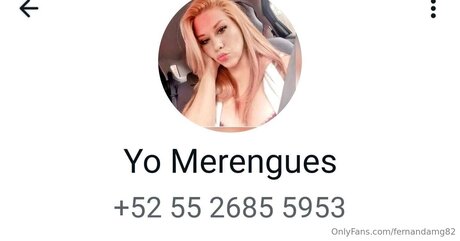 Foto desnuda filtrada de OnlyFans de Fernandamg82