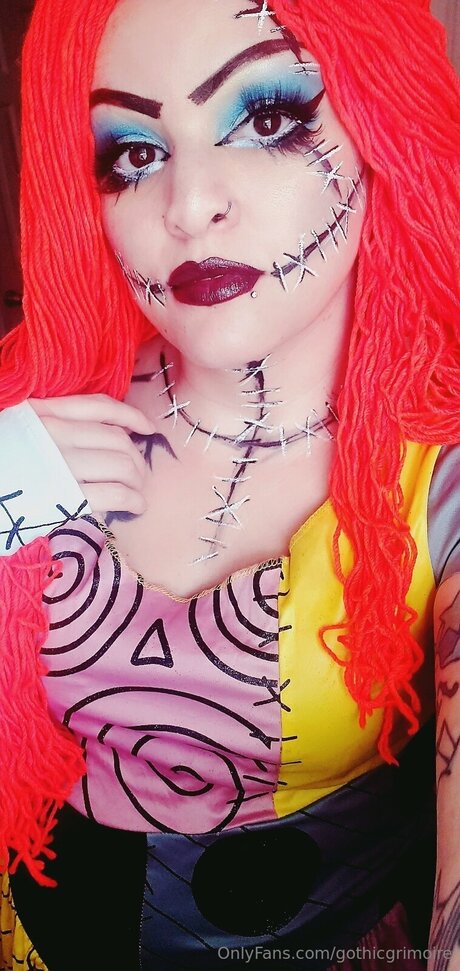 Foto desnuda filtrada de OnlyFans de Gothicgrimoire