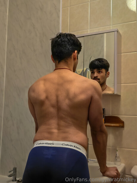 Foto desnuda filtrada de OnlyFans de Gymratmickey