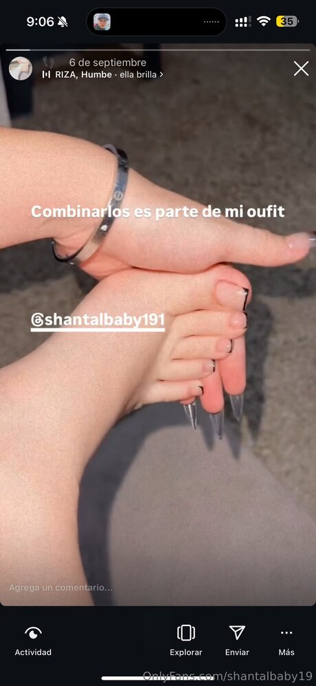 Foto desnuda filtrada de OnlyFans de Shantalbaby19