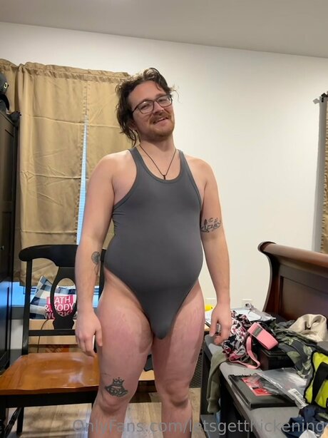 Foto desnuda filtrada de OnlyFans de Letsgetthickening