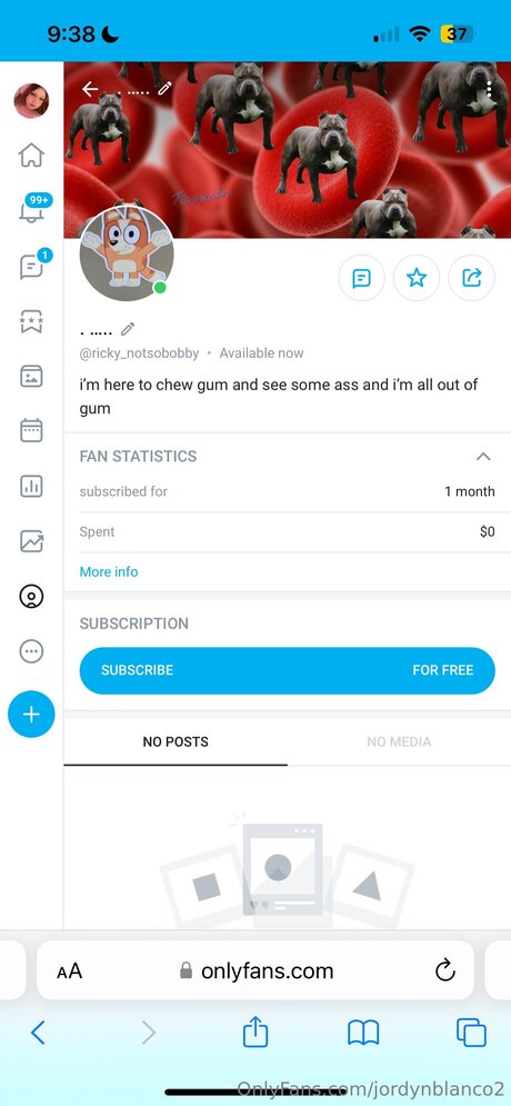 Foto desnuda filtrada de OnlyFans de Jordynblanco2