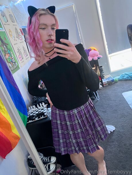 Foto desnuda filtrada de OnlyFans de Foxy Femboyyy