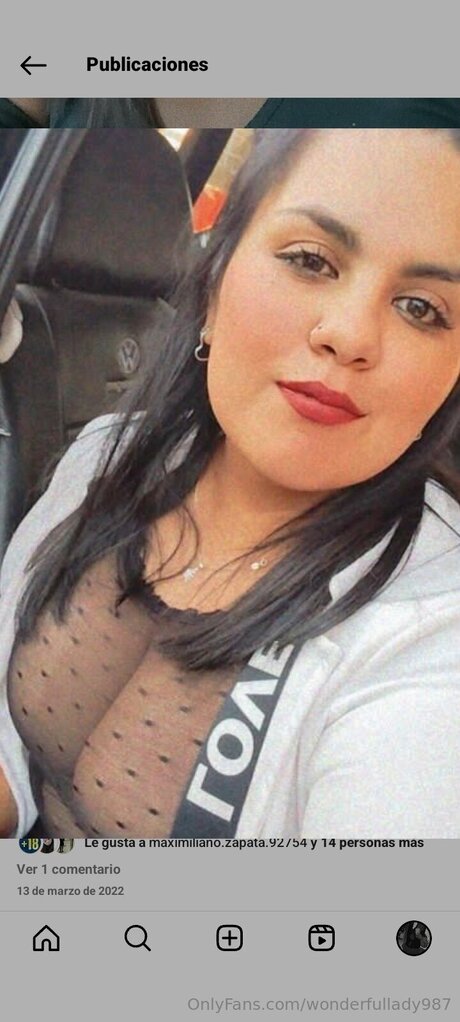 Foto desnuda filtrada de OnlyFans de Wonderfullady987