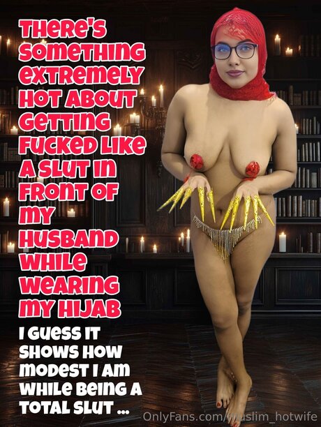 Foto desnuda filtrada de OnlyFans de Muslim Hotwife