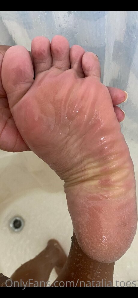 Foto desnuda filtrada de OnlyFans de Toes Natalia