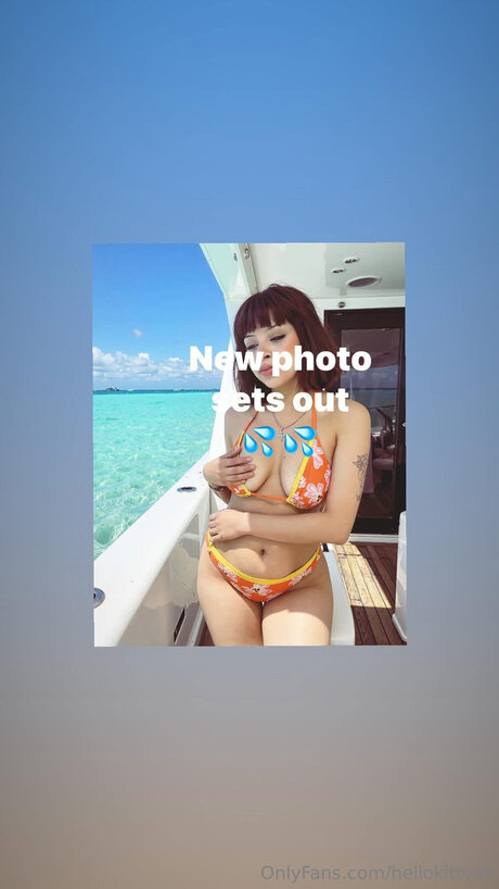Foto desnuda filtrada de OnlyFans de Hellokittyeli