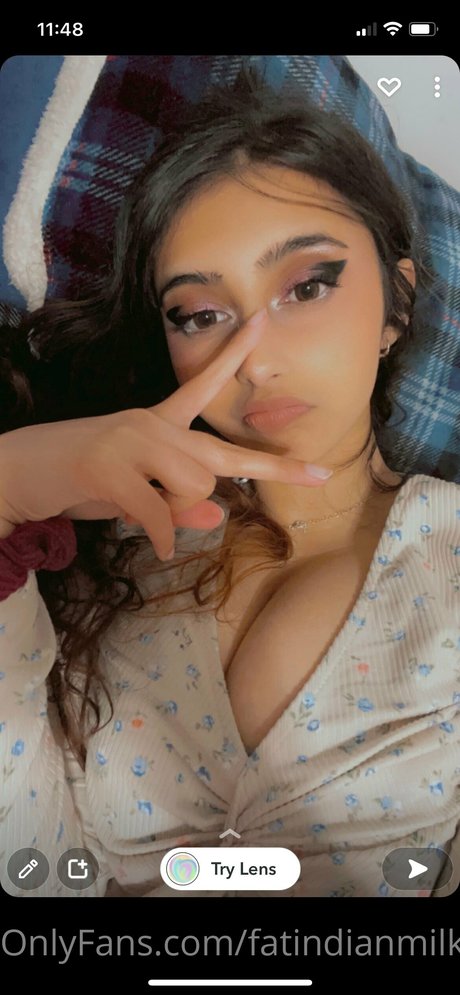 Foto desnuda filtrada de OnlyFans de Fatindianmilkers