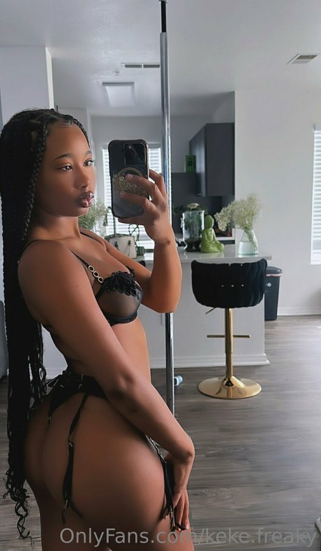 Foto desnuda filtrada de OnlyFans de Keke Freaky