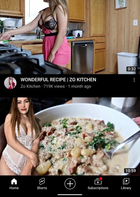 Foto desnuda filtrada de OnlyFans de Zo Kitchen