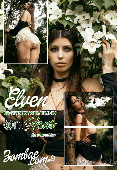 Foto desnuda filtrada de OnlyFans de Zombaebby