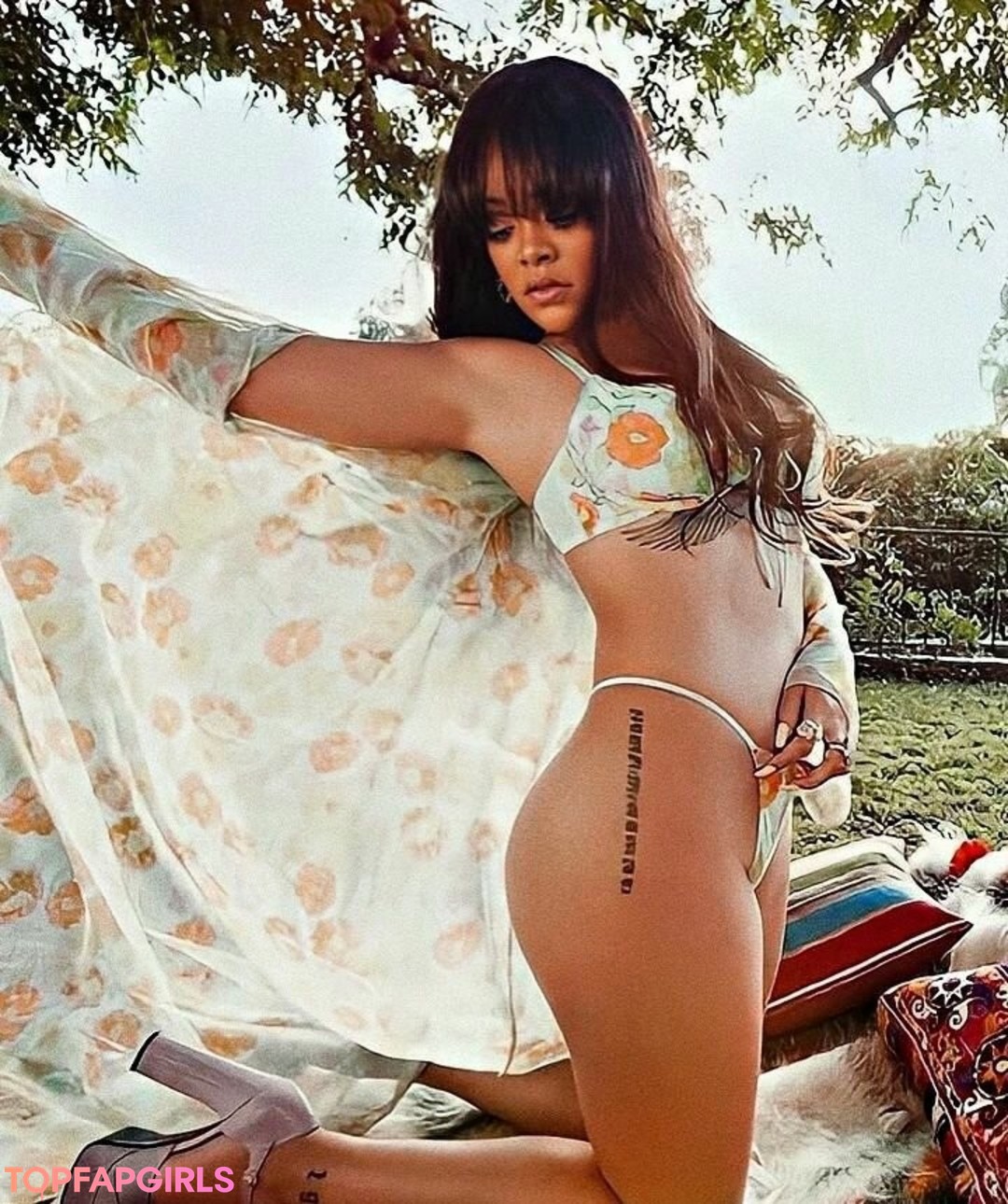 Foto desnuda filtrada de OnlyFans de Rihanna #1228